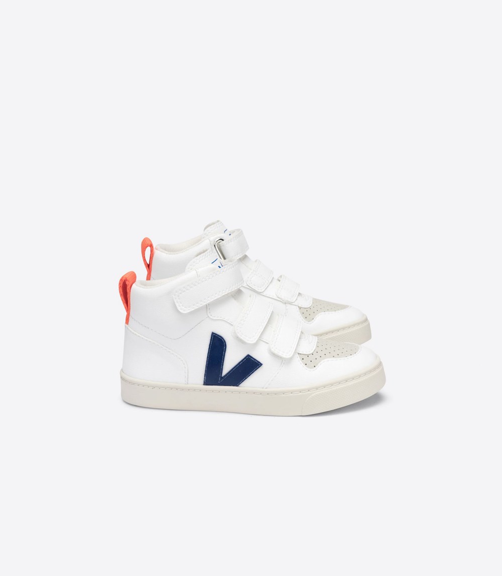 Veja Sneakers Copii - V-10 Mid Cwl - Albi - 7153984-JC